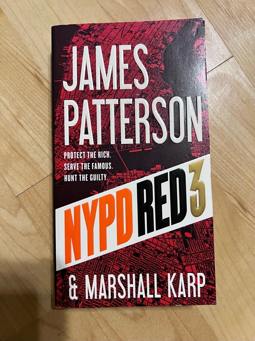 James Patterson NYPD Red 3 Paperback - Red & Black Cover